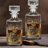 Lineman Legacy Glass - Personalized Lineman Whiskey Glass