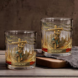 Lineman Legacy Glass - Personalized Lineman Whiskey Glass