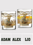Lineman Legacy Glass - Personalized Lineman Whiskey Glass