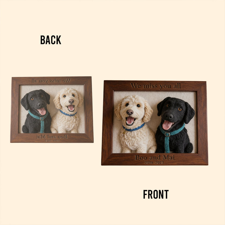 You Left Paw Prints On Our Hearts - Personalized Dog Custom Shaped Acrylic Plaque