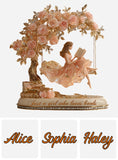 Just A Girl Who Loves Books - Personalized Book Custom Shaped Acrylic Plaque