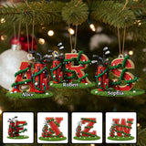 Initial Christmas Gift, Decoration For Golf Lovers - Personalized Golf Ornament