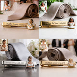 On My Wedding Day - Personalized wedding Tie Clip