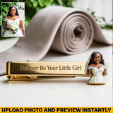 On My Wedding Day - Personalized wedding Tie Clip