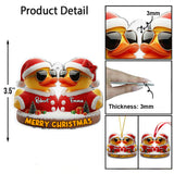 I Ducking Love You - Personalized Couple Ornament