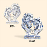 Our First Mother's Day - Personalized Mother Custom Shaped Acrylic Plaque