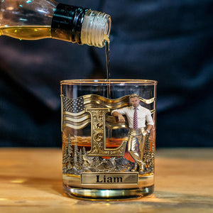 Alphabet Initials - Personalized Luxury Whiskey Decanter Set