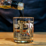 Alphabet Initials - Personalized Luxury Whiskey Decanter Set