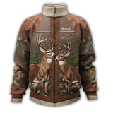 Hunting Partners For Life - Personalized Hunting Zip Jacket