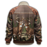 Hunting Partners For Life - Personalized Hunting Zip Jacket
