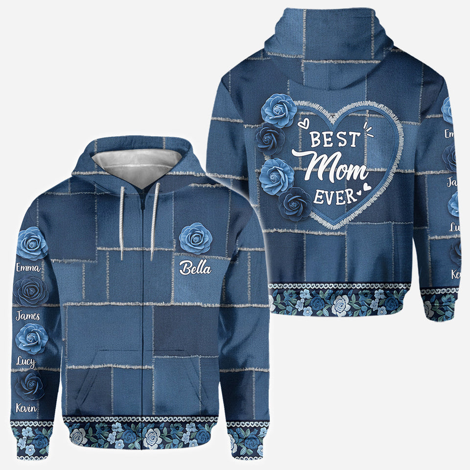 Best Gift For Mom, Grandma - Personalized Mother All Over Shirt