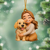 Gift For Dog Lover - Personalized Dog Ornament