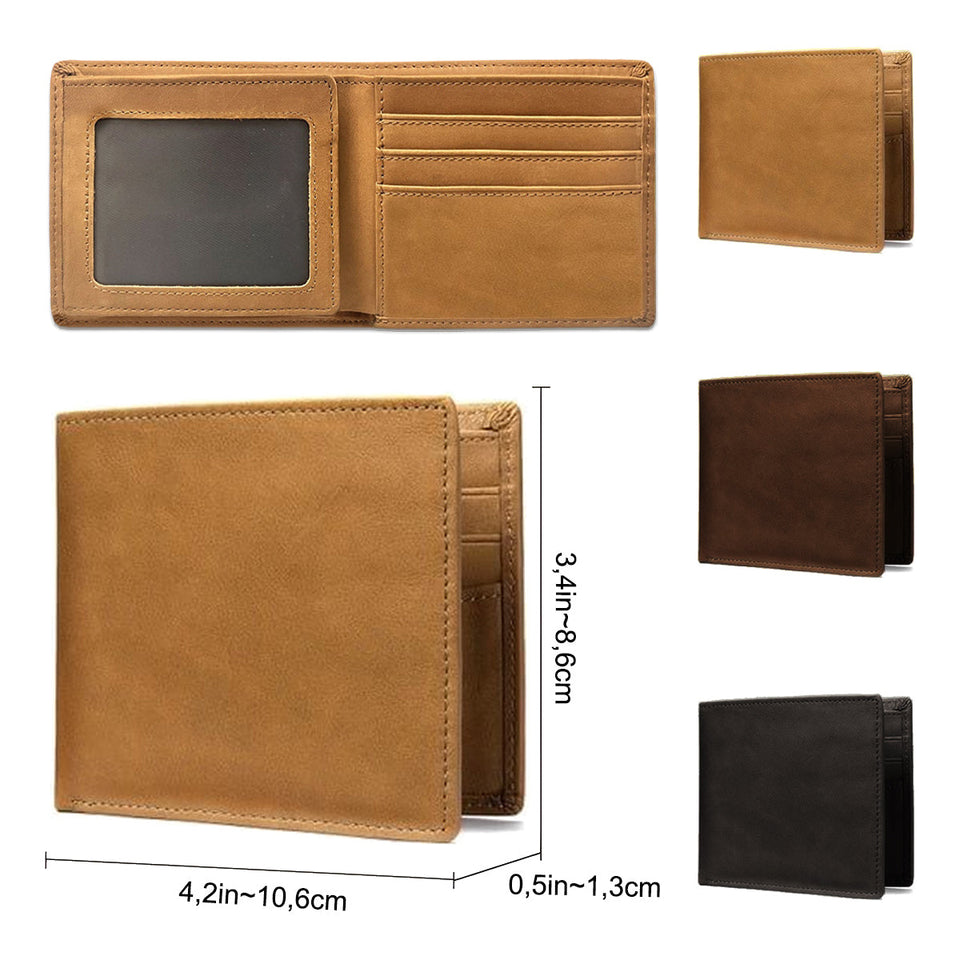 Tactical Police Bulletproof Vest - Personalized Police Officer Leather Wallet