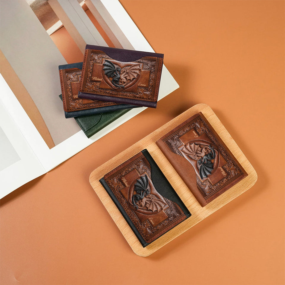 You & Me - Personalized Dragon Magsafe Wallet