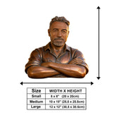 Custom Any Photo - Personalized Father Wooden Wall Mount Sign