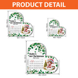Baby 1st Christmas - Personalized Family Custom Shaped Acrylic Plaque
