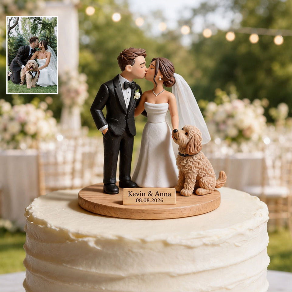 Our Perfect Day - Personalized wedding anniversary 2 Layered Big Freestanding