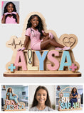 Gift For Nurse - Personalized Nurse 2 Layered Big Freestanding
