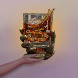 Whiskey Time - Personalized Whisky LED Light Wall Clock