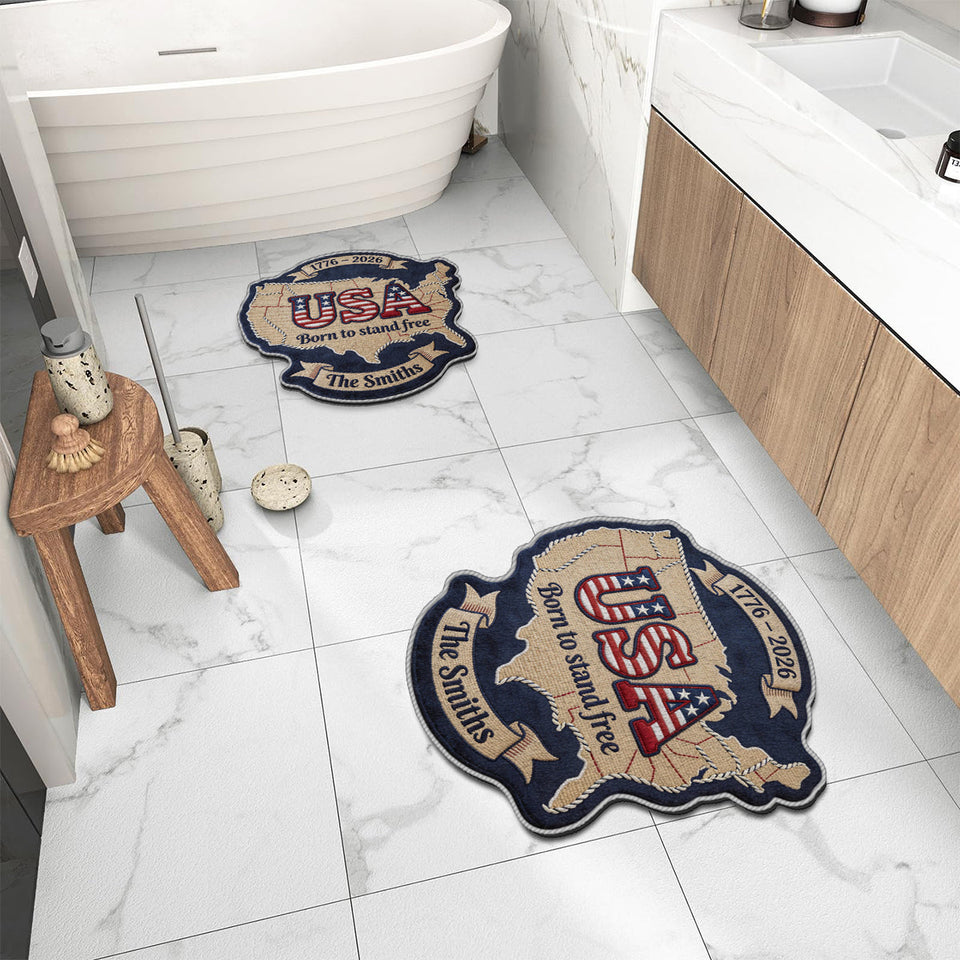 USA 250th - Personalized Patriot Non-Slip Tufted Rug