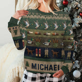 Duck Hunting Season - Personalized Hunting Ugly Sweater