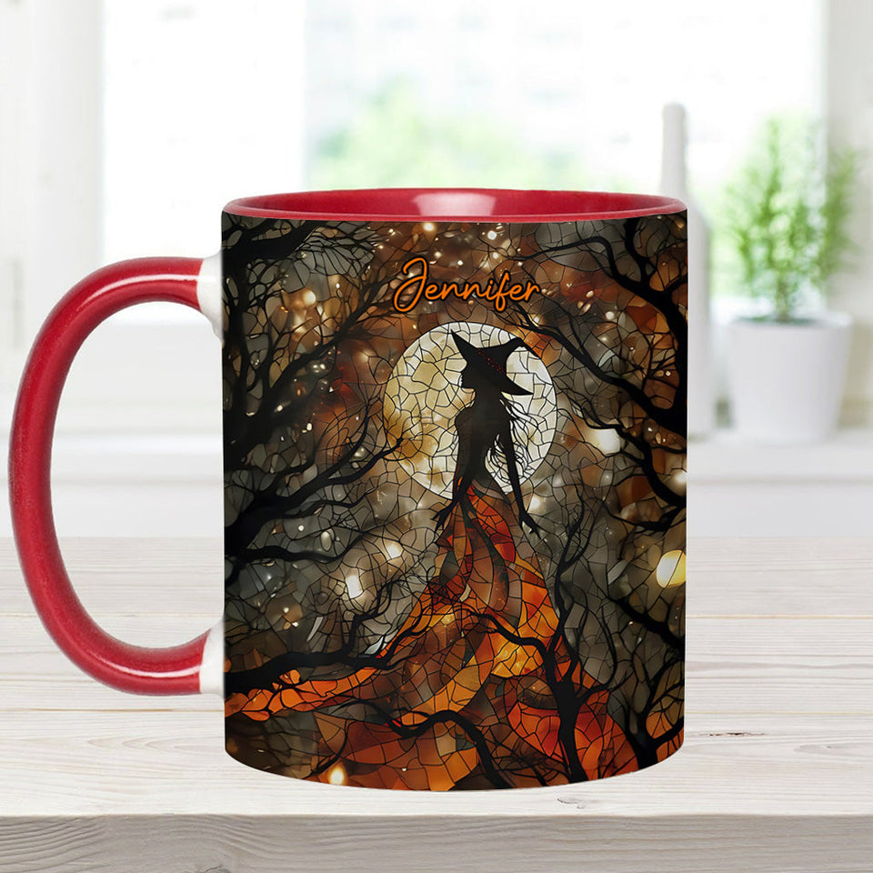 Artistic Witch - Personalized Witch Accent Mug