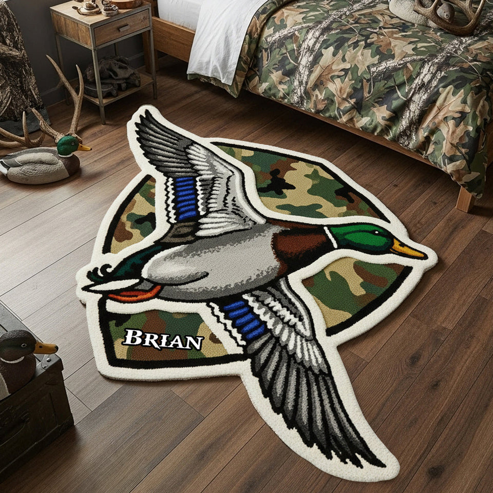 Love Hunting - Personalized Hunting Non-Slip Tufted Rug