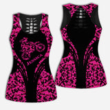 Dirt Girls - Personalized Dirt Bike Hollow Tank Top and Leggings