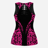 Dirt Girls - Personalized Dirt Bike Hollow Tank Top and Leggings