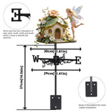 Tinkerbell Lovers, Fairy Theme Gift - Personalized Self Love Weather Vane