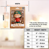Music Gifts For Your Loved Ones - Personalized Kid Window Hanging Suncatcher Ornament