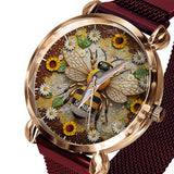 Daisy Bee - Personalized Bee Women Hand Watch