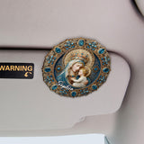 Full Of Grace - Personalized Christian Shaped Car Visor Clip