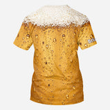 It's Beer O'clock - Personalized Beer Full Print T-shirt & Men Shorts