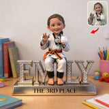 Custom Any Photo Special Memories - Personalized Kid Custom Shaped Acrylic Plaque