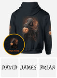 Glowing Skull - Personalized Skull All Over Shirt