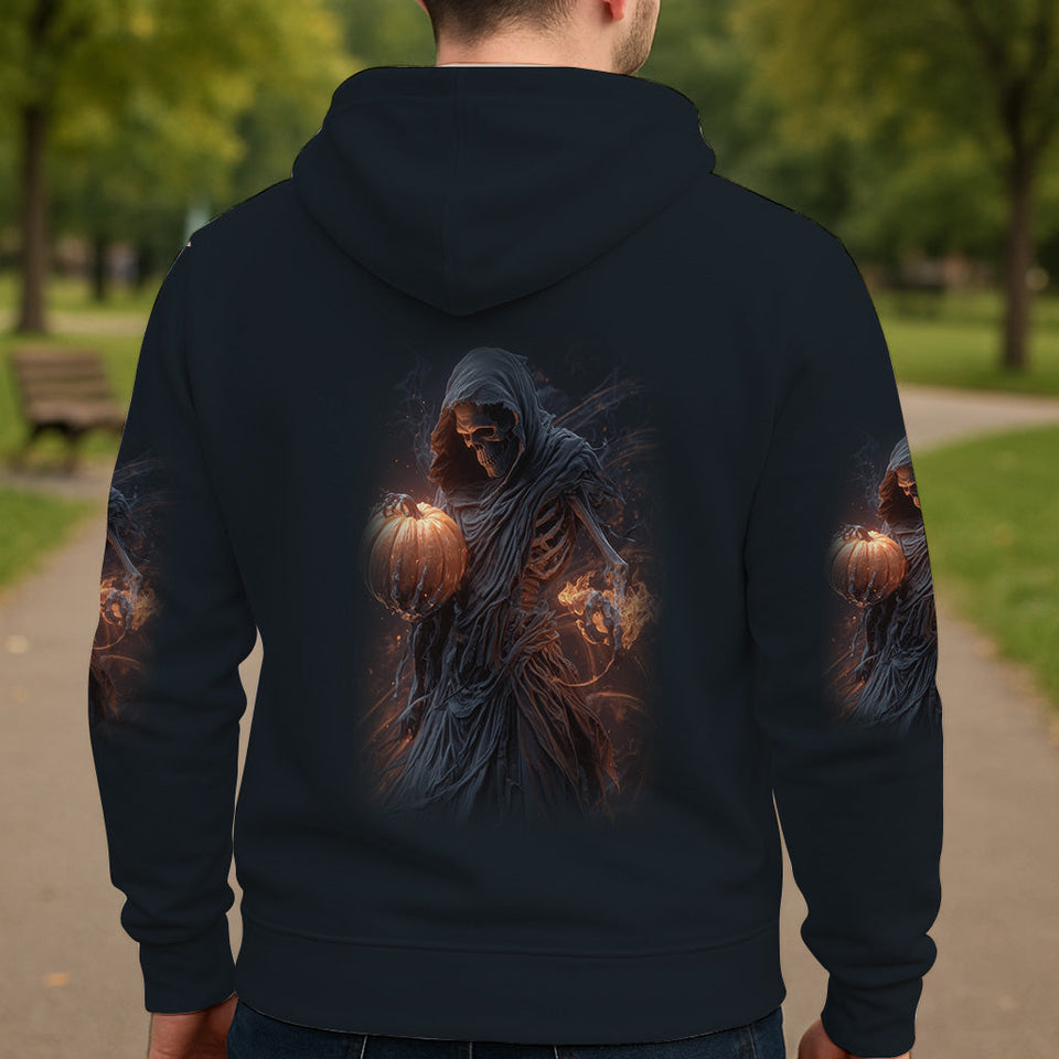 Glowing Skull - Personalized Skull All Over Shirt