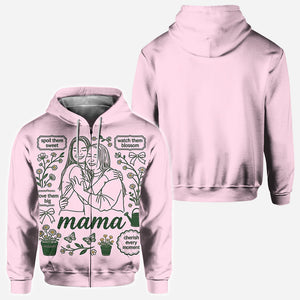 Cottagecore Floral Mama - Personalized Mother All Over Shirt