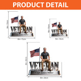 Custom Any Photo - Personalized Veteran Custom Shaped Acrylic Plaque