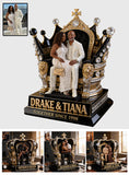 Custom Any Photo Couple Gift - Personalized Couple Custom Shaped Acrylic Plaque