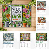 Gardening Lovers Calender - Personalized Gardening Wall Calendar & Desk Calendar