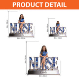 Custom Any Title Gift For Nurse - Personalized Nurse Custom Shaped Acrylic Plaque