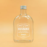 Cheers To My Amazing Husband - Personalized Couple Wine Bottle
