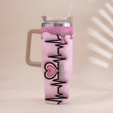 Nurse Life - Personalized Nurse Tumbler With Handle