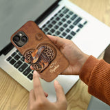 Cowgirl Boots - Personalized Cowgirl Full Print Phone Case