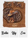 Cowgirl Boots - Personalized Cowgirl Quilt Set