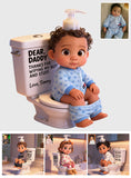 Cute And Funny Gift For Parents, Funny Father's Day Gift - Personalized Father Pump Dispenser