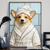 Clean Dog - Personalized Dog Canvas And Poster