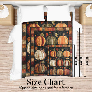 Hello Fall - Personalized Autumn Blanket