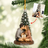 I Love You - Personalized Couple Ornament